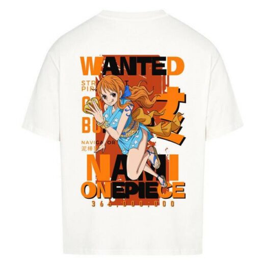 Футболка PrintBro з принтом Y2k One Piece x Nami x Wanted