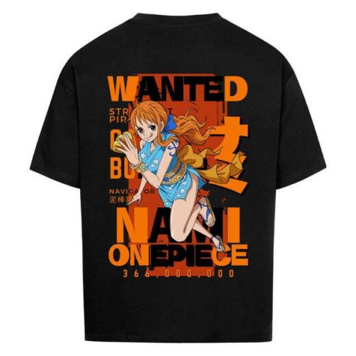Футболка PrintBro з принтом Y2k One Piece x Nami x Wanted