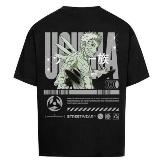 Футболка PrintBro з принтом Y2k Naruto x Obito Uchiha