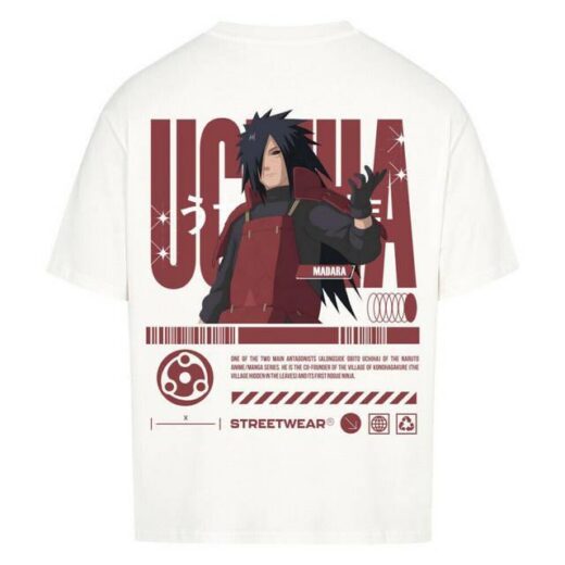 Футболка PrintBro з принтом Y2k naruto x madara uchiha