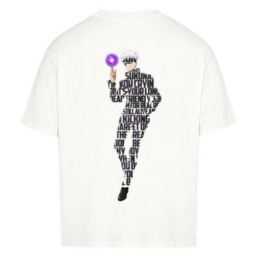 Футболка PrintBro з принтом Y2k Satoru Gojo x infinity