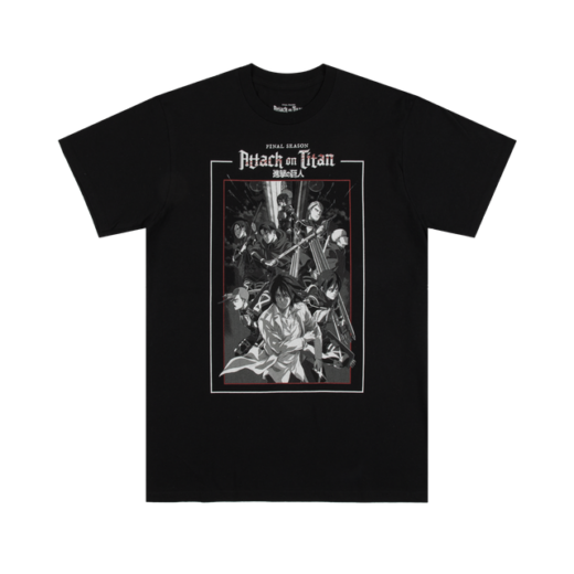 Футболка PrintBro з принтом Y2k Attack on Titan Final Season