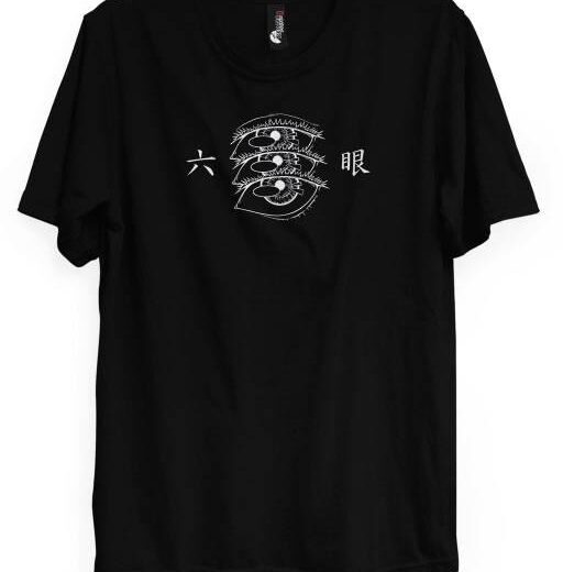 Футболка PrintBro з принтом Y2k Gojo (SIX EYES)