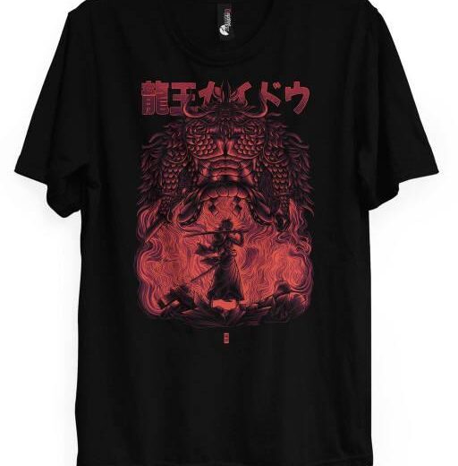 Футболка PrintBro з принтом Y2k Luffy X Kaido