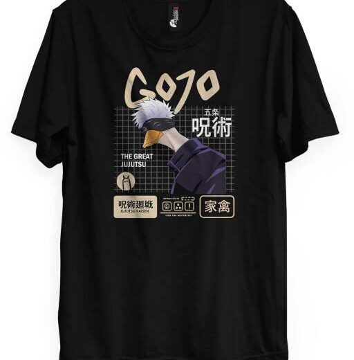 Повсякденна Футболка PrintBro з принтом Gojo Duck
