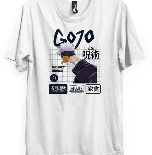 Повсякденна Футболка PrintBro з принтом Gojo Duck