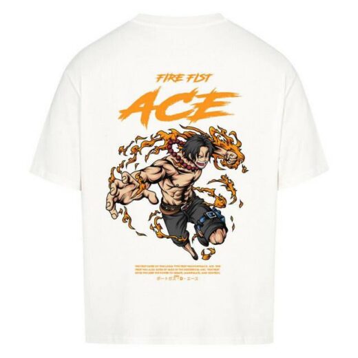 Повсякденна Футболка PrintBro з принтом One Piece x Fire Fist Ace
