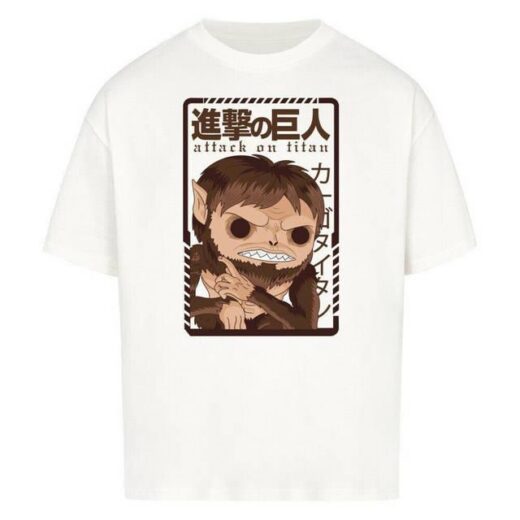 Футболка PrintBro з принтом Attack on Titan x Chibi beast titan