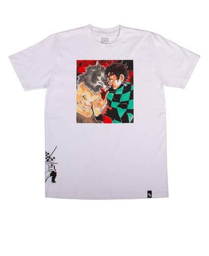 Повсякденна Футболка PrintBro з принтом Demon Slayer: Kimetsu no Yaiba Tanjiro & Inosuke Tee