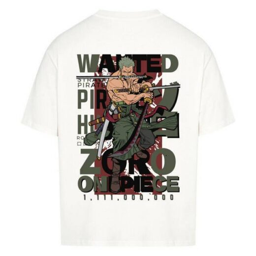 Повсякденна Футболка PrintBro з принтом One Piece x Zoro x Wanted