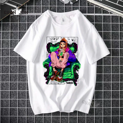 Футболка PrintBro з принтом One-piece Luffy Харадзюку