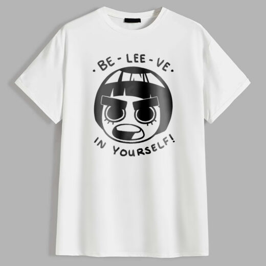 Футболка PrintBro Наруто Naruto, Believe in yourself PG03480 Білий