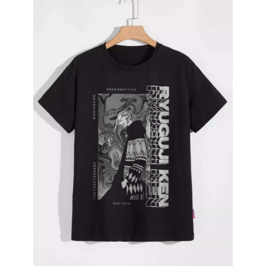 Футболка PrintBro Токійські месники Ryuguji Ken PG03420 goodreclama Чорний