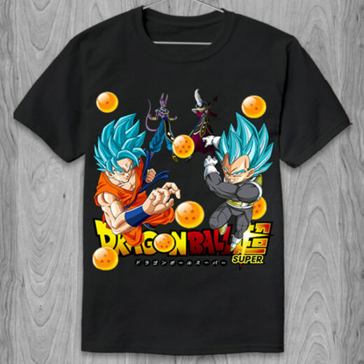 Футболка PrintBro Аніме Dragon Ball PG065755 Чорний