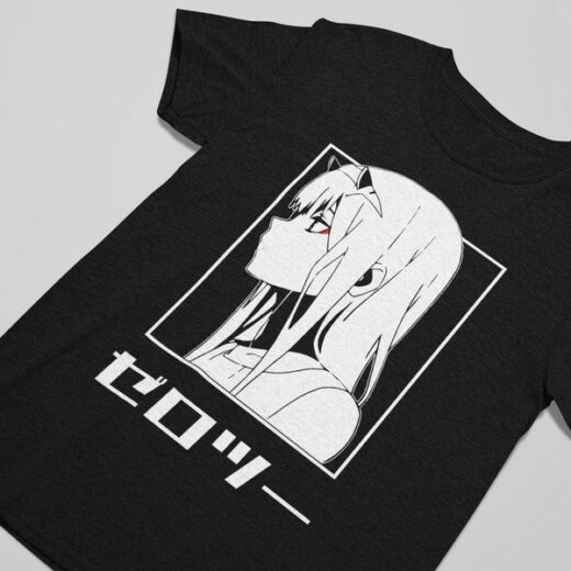 Футболка PrintBro Anime girl Zero 02 unisex