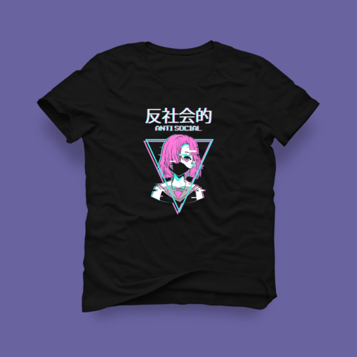 Футболка PrintBro Anime girl Art.001