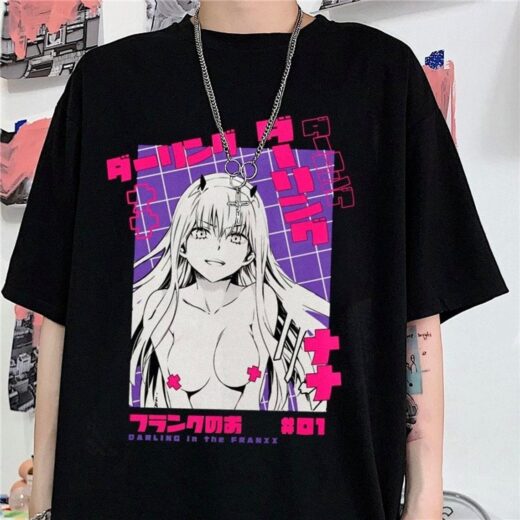 Футболка PrintBro аніме Zero Two Art.002