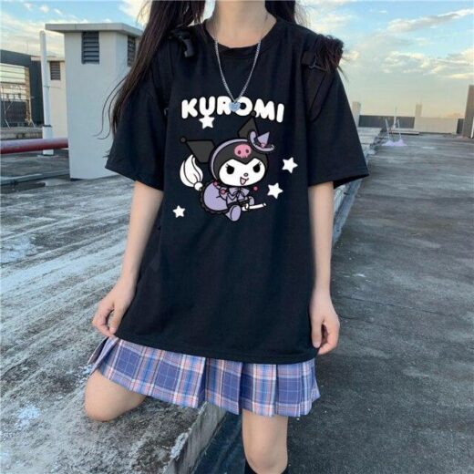 Футболка PrintBro аніме Куроми. Hello Kitty Art.003