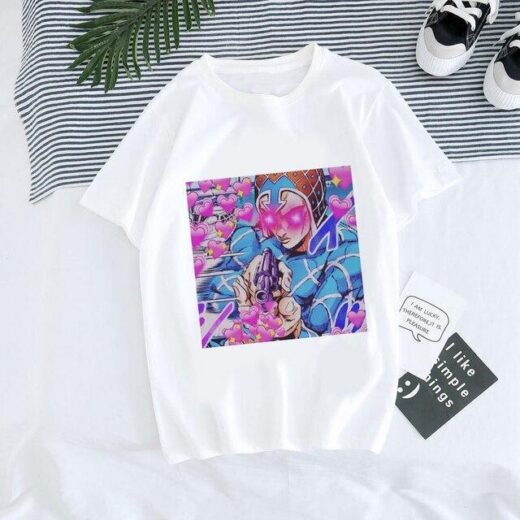 Футболка PrintBro аніме Неймовірні пригоди ДжоДжо Art.007