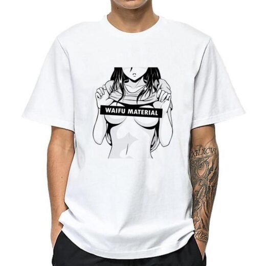 Футболка PrintBro аніме Waifu Material Art.001