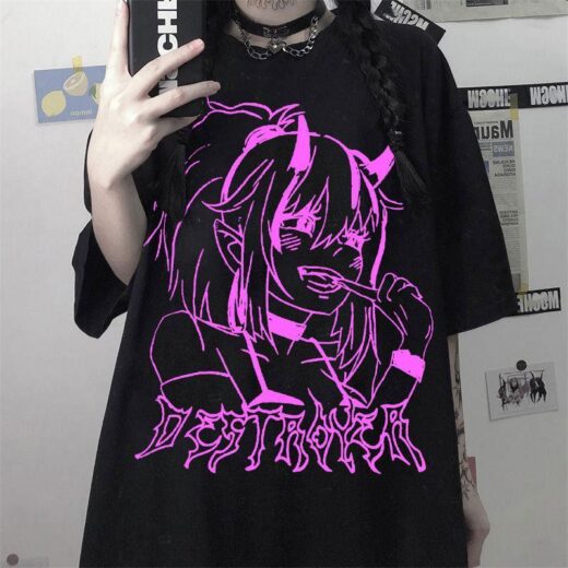 Футболка PrintBro Anime girl Art.003