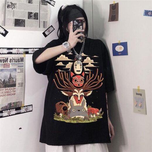 Футболка PrintBro аніме Studio Ghibli Movies unisex