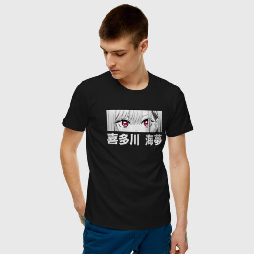Футболка PrintBro аніме Глаза Китагави unisex