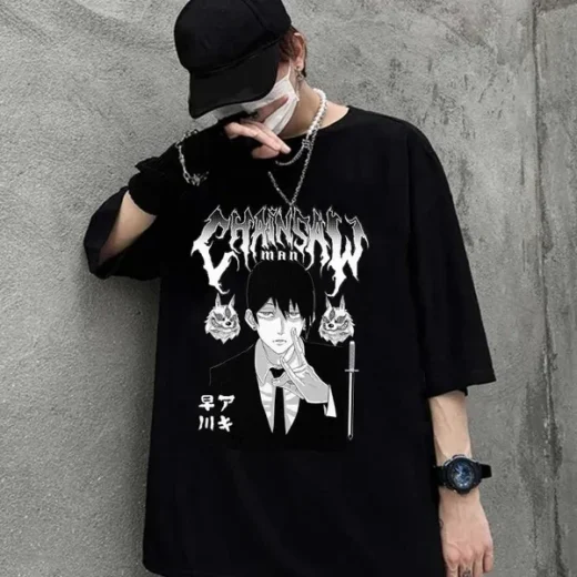 Футболка PrintBro аніме Chainsaw Man Art.001