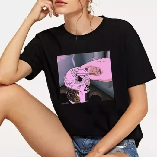 Футболка PrintBro Sad Anime Vaporwave