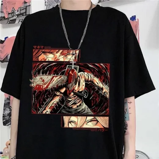 Футболка PrintBro аніме Chainsaw Man Art.008