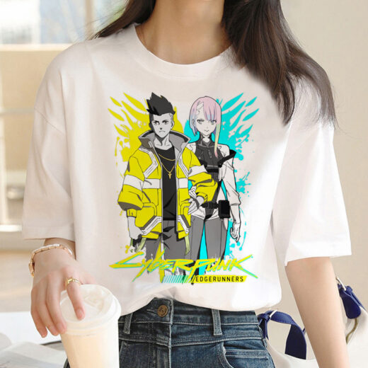 Футболка PrintBro аніме Cyberpunk Edgerunners Art.002
