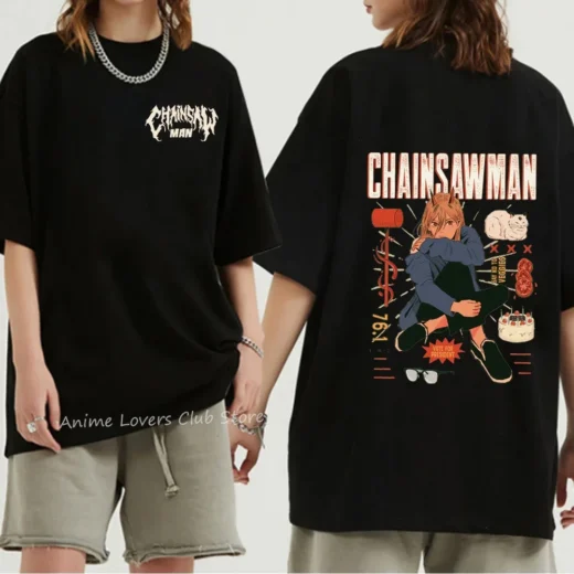 Футболка PrintBro аніме Людина бензопила unisex Art.003