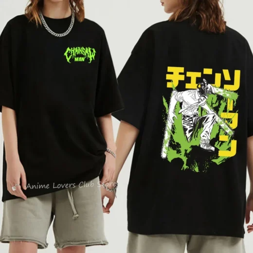 Футболка PrintBro аніме Людина-бензопила unisex Art.002