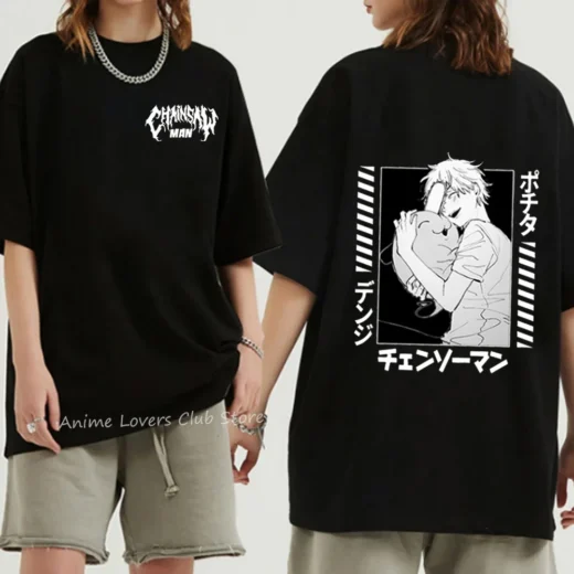 Футболка PrintBro аніме Людина — бензопила unisex Art.001
