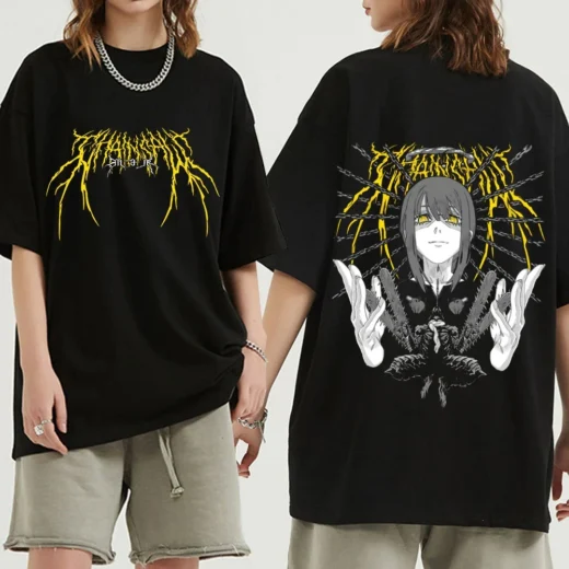 Футболка PrintBro аніме Людина бензопила unisex Art.006