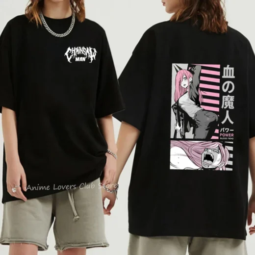 Футболка PrintBro аніме Людина — бензопила unisex Art.002
