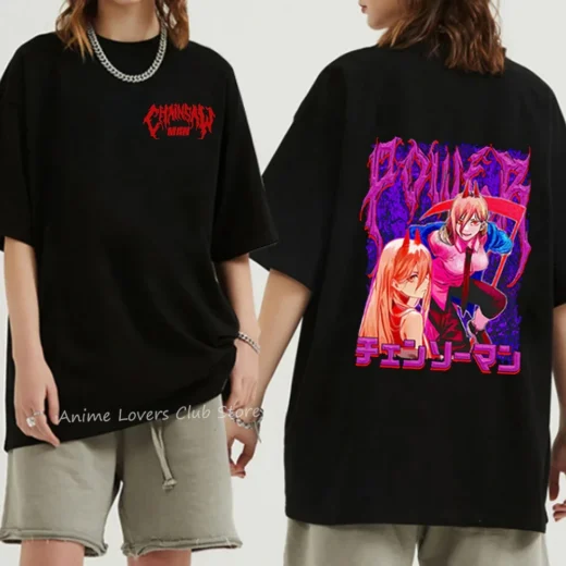 Футболка PrintBro аніме Людина-бензопила unisex Art.004