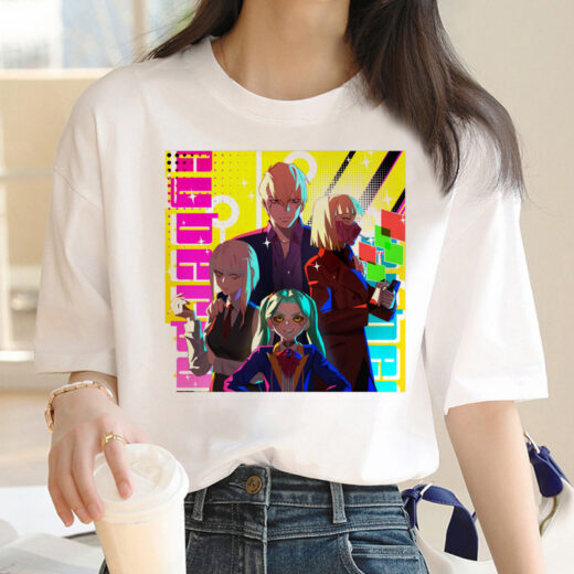 Футболка PrintBro аніме Cyberpunk Edgerunners Art.007