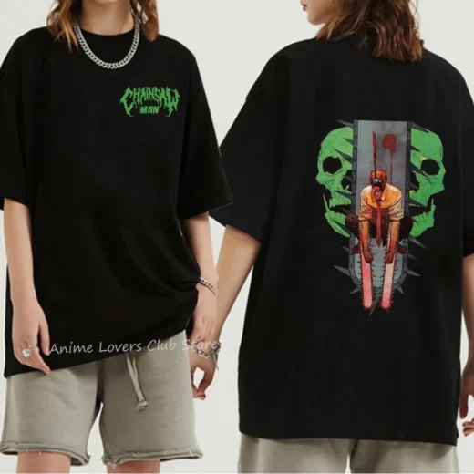 Футболка PrintBro аніме Людина бензопила unisex Art.007