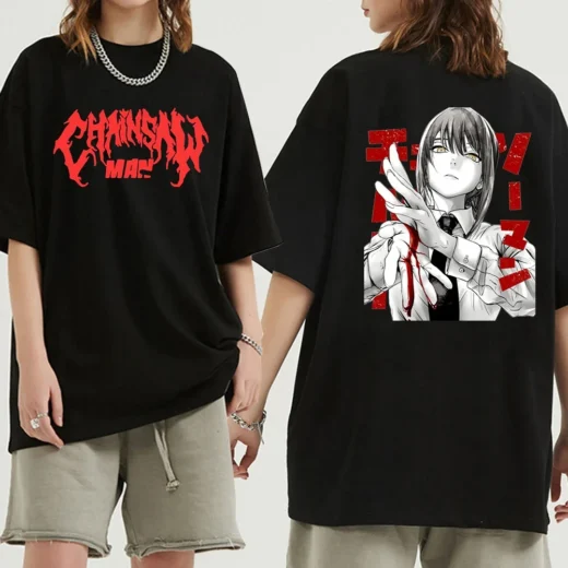 Футболка PrintBro аніме Людина бензопила unisex Art.009