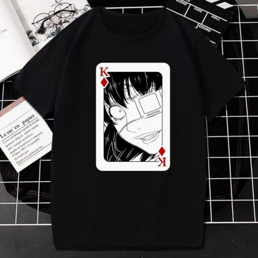 Футболка PrintBro аніме Божевільний азарт/Kakegurui Art.001