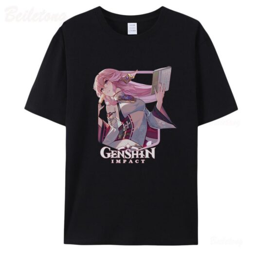 Футболка PrintBro аніме Genshin Impact Art.025