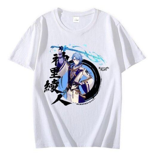 Футболка PrintBro аніме Genshin Impact — Kamisato Ayato