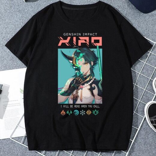 Футболка PrintBro аніме Genshin Impact — Сяо