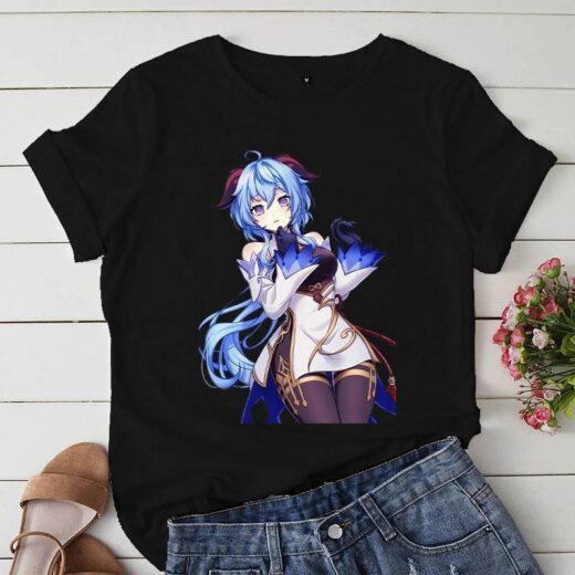 Футболка PrintBro аніме Tees Genshin Impact