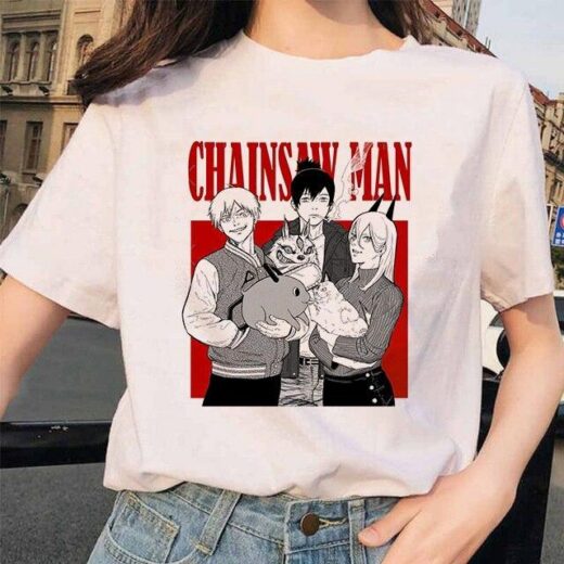 Футболка PrintBro аніме Chainsaw Man Art.017