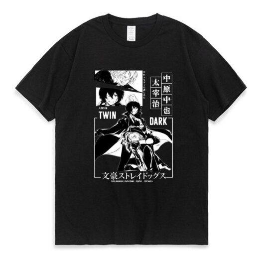 Футболка PrintBro аніме Проза бродячих псів Art.005