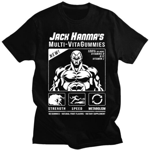 Футболка PrintBro аніме Бакі Ханма / Боєць Бакі unisex