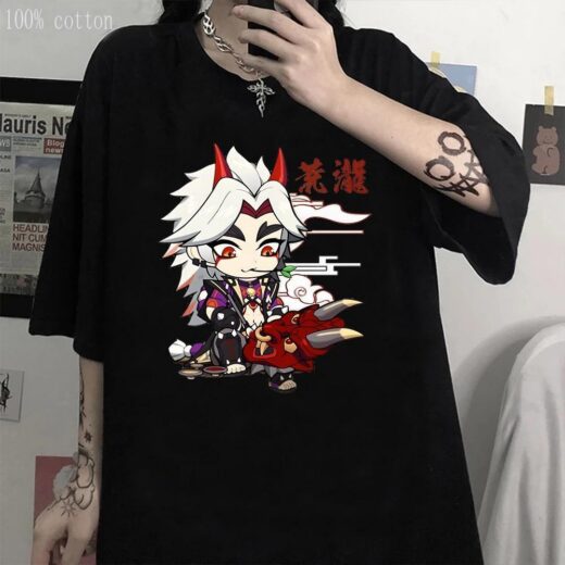 Футболка PrintBro аніме Genshin Impact Аратаки Ітто