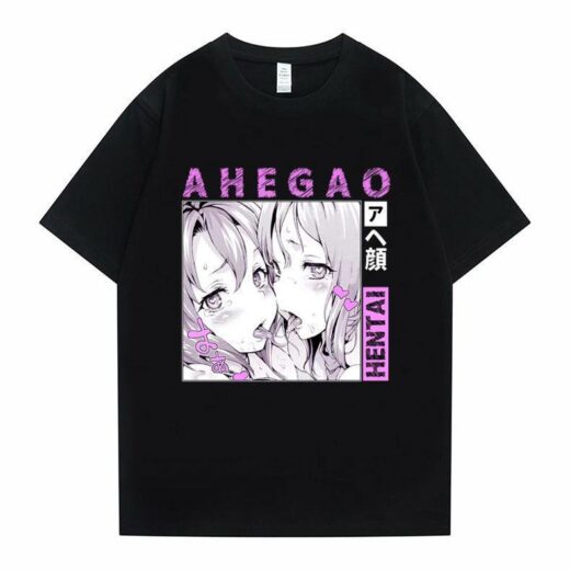 Футболка PrintBro аниме Ahegao Art.001